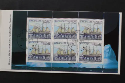 Grönland, MiNr. 327-328 x im Markenheftchen, gestempelt - 218011