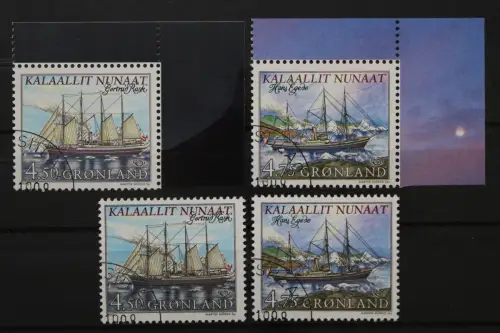 Grönland, MiNr. 327-328 x + y, gestempelt - 218012