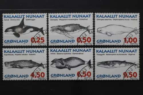 Grönland, MiNr. 287-292 y, gestempelt - 218026