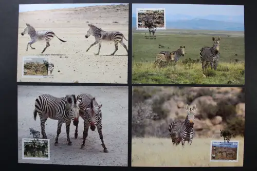 Namibia - Südwestafrika, MiNr. 702-706, Maximumkarten - 218081