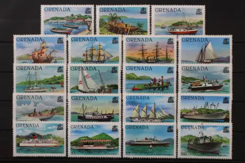 Grenada, MiNr. 1047-1065 I, postfrisch - 218090