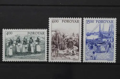 Färöer, MiNr. 285-287, postfrisch - 218058