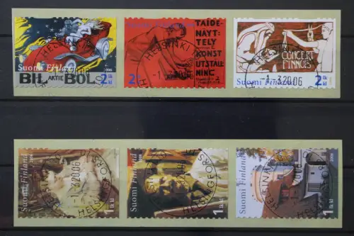 Finnland, MiNr. 1786-1791 Dreierstreifen, gestempelt - 218154
