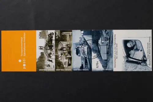 Finnland, MiNr. 1831-1834 im Markenheftchen, gestempelt - 218149