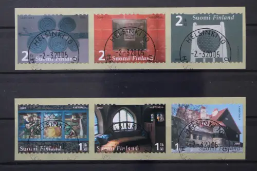Finnland, MiNr. 1738-1743 Dreierstreifen, gestempelt - 218162