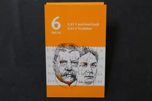 Finnland, MiNr. 1664-1669 im Markenheftchen 65, gestempelt - 218174