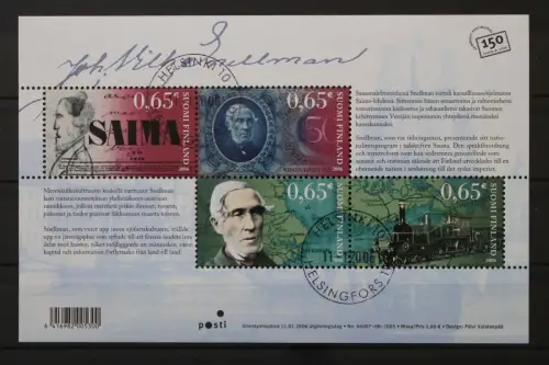 Finnland, MiNr. Block 39, gestempelt - 218155