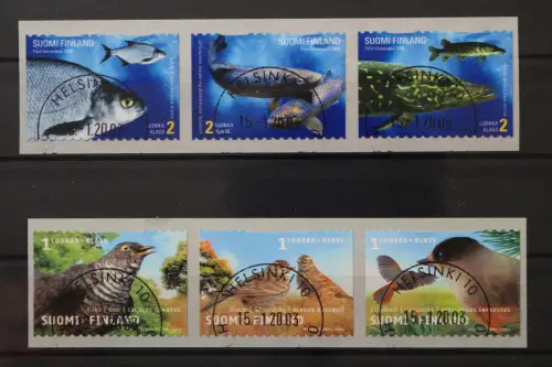 Finnland, MiNr. 1629-1634 Dreierstreifen, gestempelt - 218179