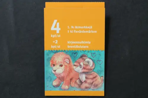 Finnland, MiNr. 1727-1730 im Markenheftchen, gestempelt - 218163