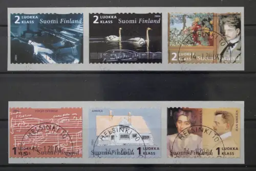 Finnland, MiNr. 1680-1685 Dreierstreifen, gestempelt - 218172