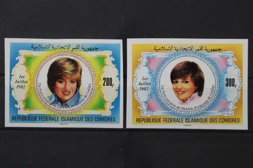 Komoren, MiNr. 659-660 B, postfrisch - 218214