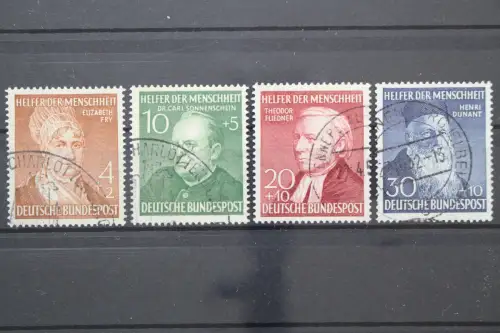 Deutschland (BRD), MiNr. 156-159, gestempelt, BPP Signatur - 663264