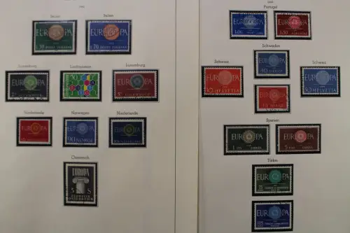 Europa Union (CEPT) 1956-1972, gestempelte Sammlung - 707219
