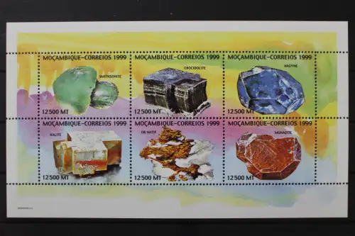 Mocambique, MiNr. 1495 A - 1500 A, Kleinbogen, postfrisch - 218306