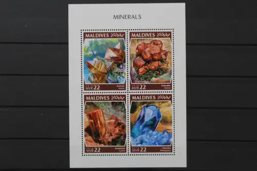 Malediven, MiNr. 8000-8003 Kleinbogen, postfrisch - 218318