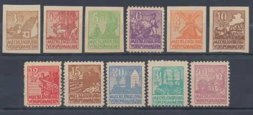 Sowjetische Zone, MiNr. 29-40 y, postfrisch - 606145