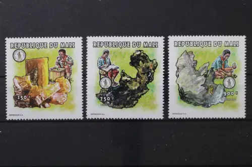 Mali, MiNr. 2022, 2031, 2032, postfrisch - 218323