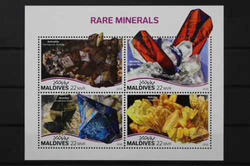 Malediven, MiNr. 7703-7706 Kleinbogen, postfrisch - 218320