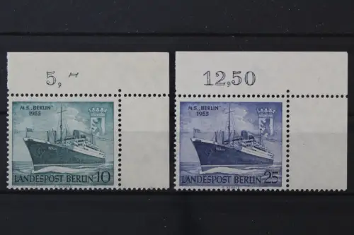 Berlin, MiNr. 126-127, Ecke rechts oben, postfrisch - 218355