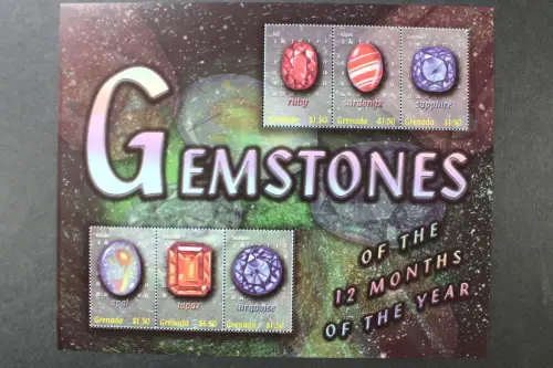 Grenada, MiNr. 4904-4908 Kleinbogen, postfrisch - 218336