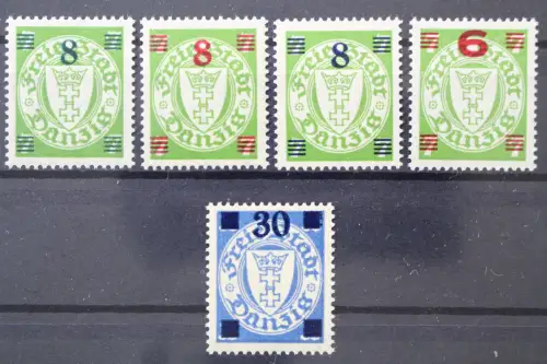 Danzig, MiNr. 240-242, postfrisch - 218359