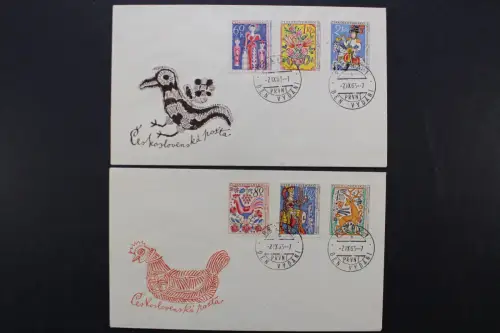 Tschechoslowakei, MiNr. 1425-1430, FDC - 218383