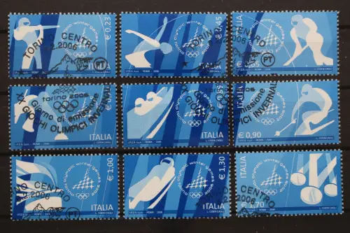 Italien, MiNr. 3081-3089, gestempelt - 218386