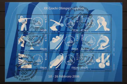 Italien, MiNr. 3081-3089 Kleinbogen, gestempelt - 218385