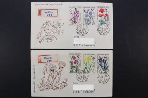 Tschechoslowakei, MiNr. 1471-1476, FDC - 218382