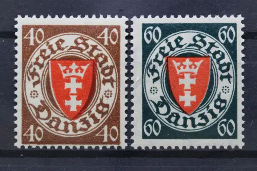 Danzig, MiNr. 243-244, postfrisch - 218436