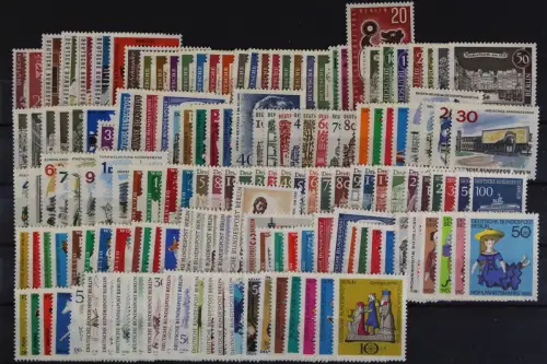 Berlin, MiNr. 191-352, Jahrgänge 1960-1969, gestempelt - 663102