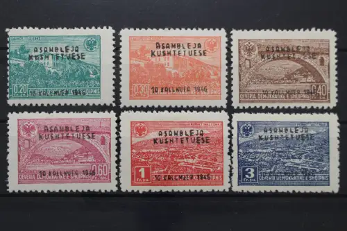 Albanien, MiNr. 396-401, Falz - 209027