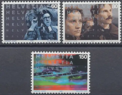 Schweiz, MiNr. 1560-1562, postfrisch - 606432