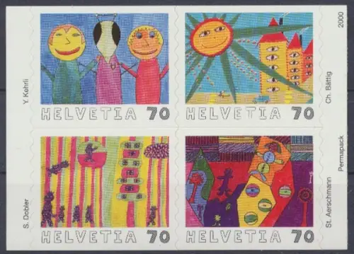 Schweiz, MiNr. 1731-1734 Zd, postfrisch - 606471