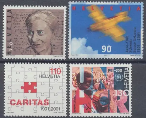 Schweiz, MiNr. 1746-1749, postfrisch - 693051