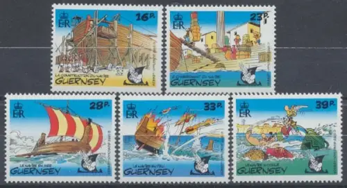 Guernsey, MiNr. 568-572, postfrisch - 603506