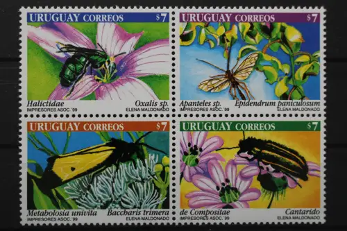 Uruguay, MiNr. 2482-2485 Viererblock, postfrisch - 655712