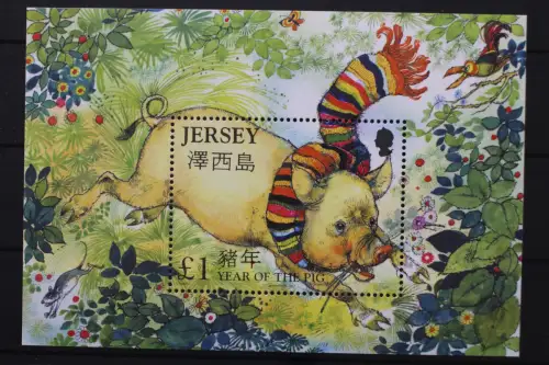 Jersey, MiNr. Block 60, postfrisch - 218855