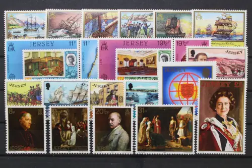 Jersey, MiNr. 293-313, Jahrgang 1983, postfrisch - 218874
