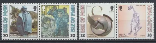 Insel Man, MiNr. 546-549, 2 Paare, postfrisch - 603152