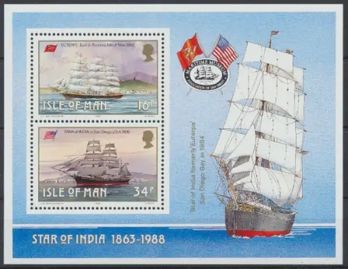 Insel Man, MiNr. Block 10, postfrisch - 603326