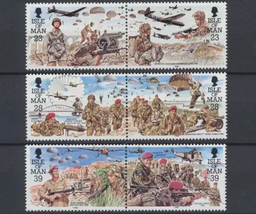 Insel Man, MiNr. 497-502 ZD, postfrisch - 603157