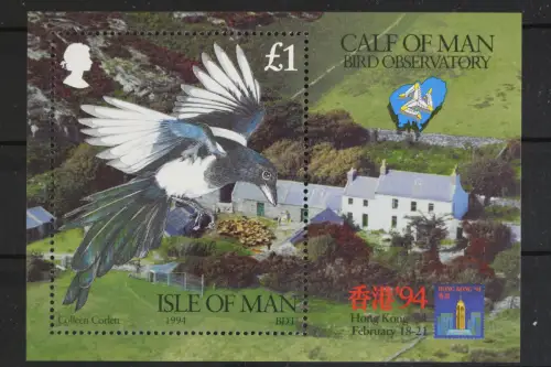 Insel Man, Vögel, MiNr. Block 20, postfrisch - 616534