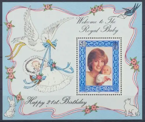 Insel Man, MiNr. Block 6, postfrisch - 694739