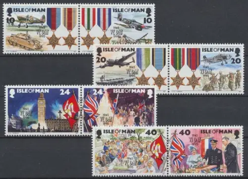 Insel Man, MiNr. 629-636 ZD, postfrisch - 603137
