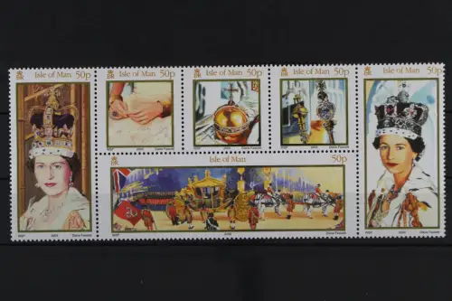 Isle of Man, MiNr. 1045-1050, Sechserblock, postfrisch - 641997