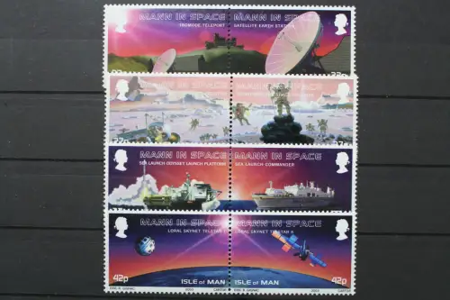 Insel Man, Weltraum, MiNr. 1030-1037 Paare, postfrisch - 204646