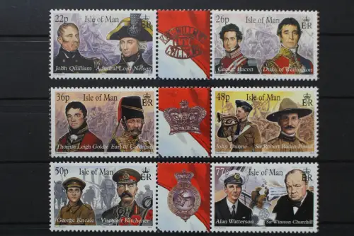 Insel Man, MiNr. 864-869 Dreierstreifen, postfrisch - 204673