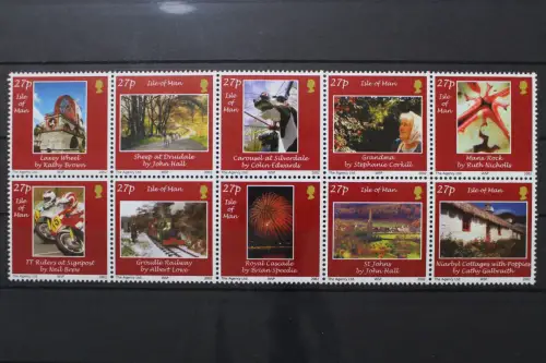 Insel Man, MiNr. 984-993 Zehnerblock, postfrisch - 204650