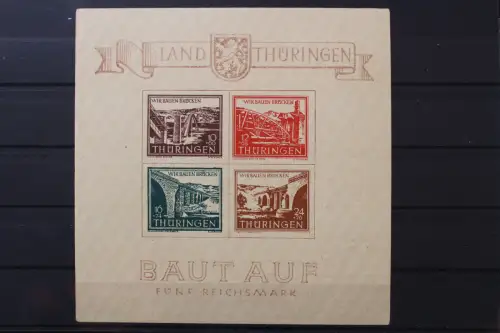Sowjetische Zone, MiNr. Block 4 Type I, postfrisch - 218265